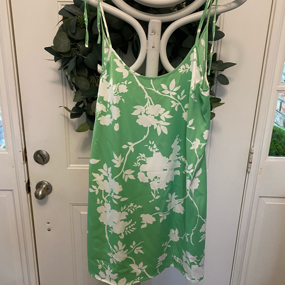 Urban Outfitters UO Essential Little Slip Dress Floral S